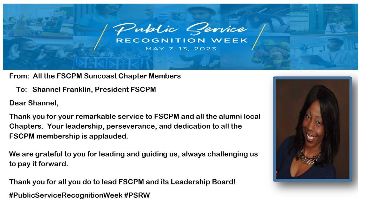 Public Service Recognition Week - Florida Society of Certified Public ...